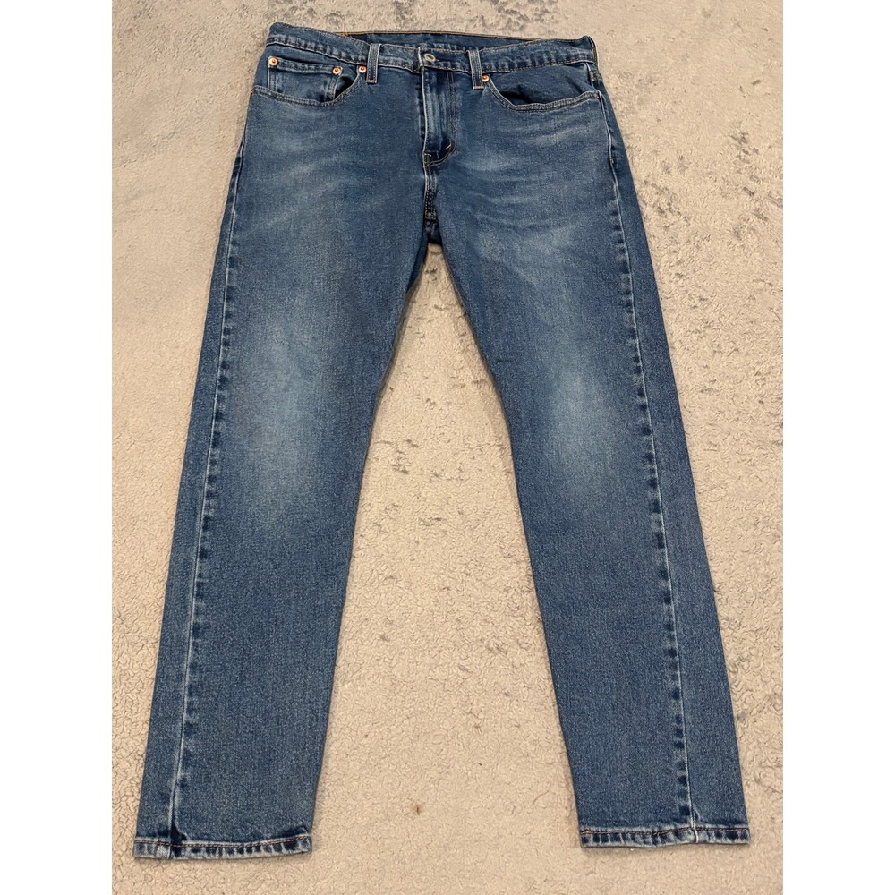 Levis 512 Slim Taper Jeans Mens 31x30 Blue Medium Wash Denim Pants